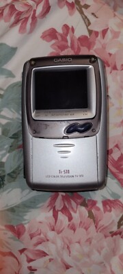 Casio Ti-STN Portable Handheld LCD Color TV Television 