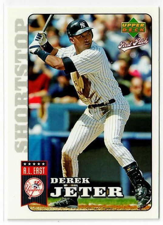 2006 Upper Deck First Pitch #127 Derek Jeter ~ NY Yankees!