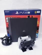 Sony Playstation 4 Console - Jet Black Version 