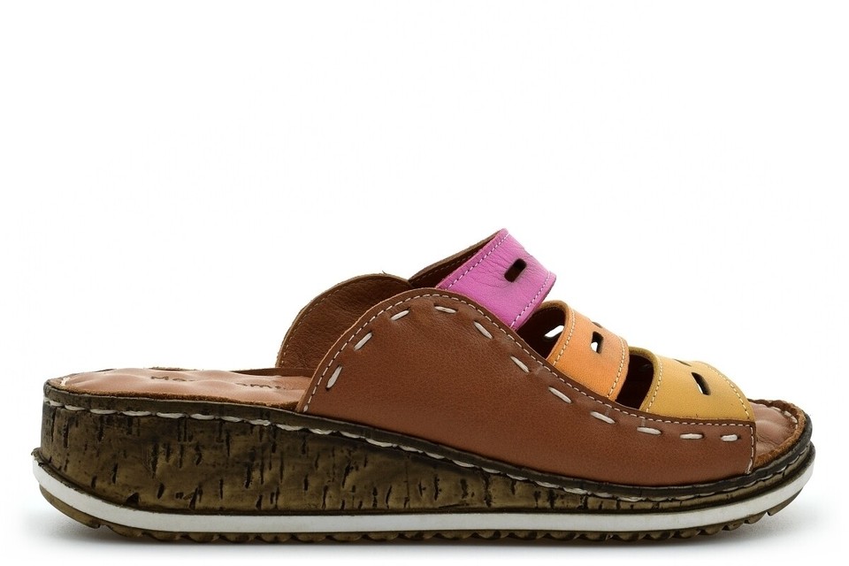 Ladies Leather Mule Sandals Womens Leather Sandals Womens Sandals