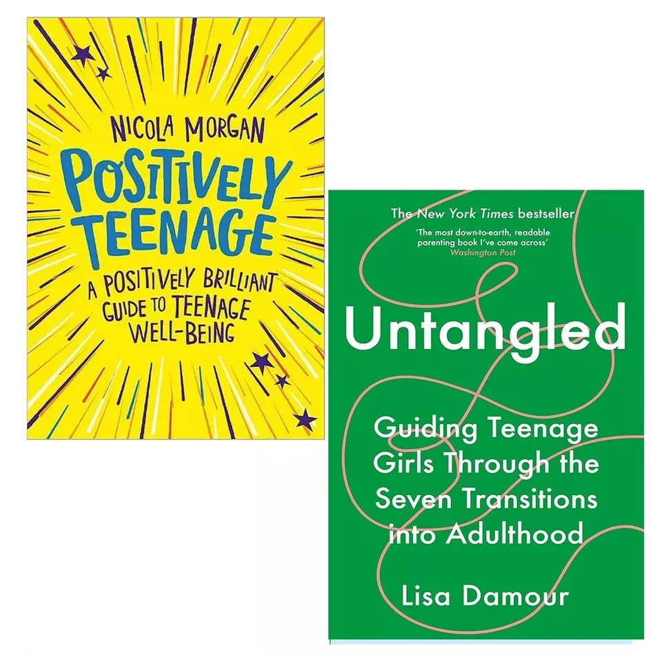 Untangled, Positively Teenage 2 Books Collection Set By Lisa Damour Paperback