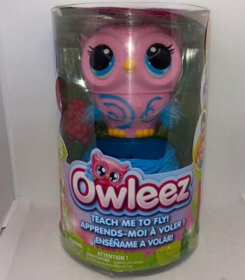 Owleez Pink Flying Owl with Nest and Berries For Parts or Repair
