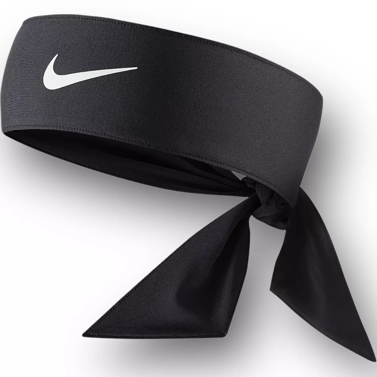 Nike Dri-Fit Head Tie 3.0 White Bandana Headband NWT Women Unisex 887791345318 | eBay