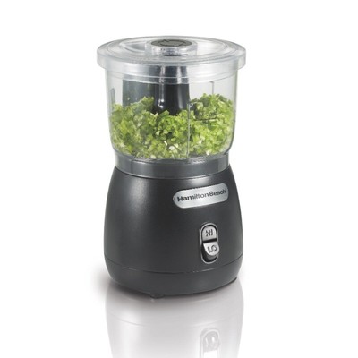 Hamilton Beach Stack & Press 2 Speed Food Chopper, 3 cup capacity, 72890F