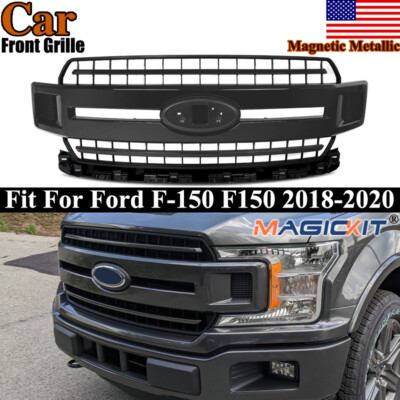 Magnetic Metallic Front Radiator Grille JL3Z8200EA For 2018-2020 Ford F-150 F150