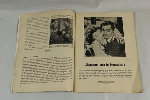 C12/ 2 Vintage Heftlein - Film & Funk Schlagertextheft + Der Film - 1950er J/203 - Picture 8 of 12