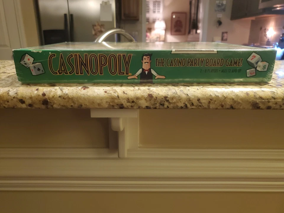 🔥 Vintage Casinopoly Board Game NEW FACTORY SEALED RARE ! - Image 2 of 4