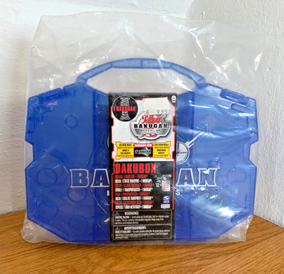 Sega Bakugan Gundalian Invaders Bakubox blau  + 1 Bakugan Neu & OVP mit Folie