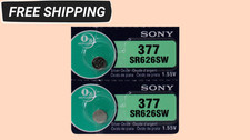 SONY 377 SR626SW - Exp. 2030 - 2 Pcs.