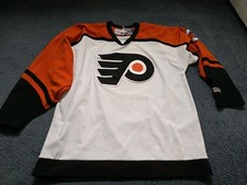 VINTAGE AUTHENTIC DAN MCGILLIS JERSEY L CCM FLYERS HOCKEY RARE SZ LARGE