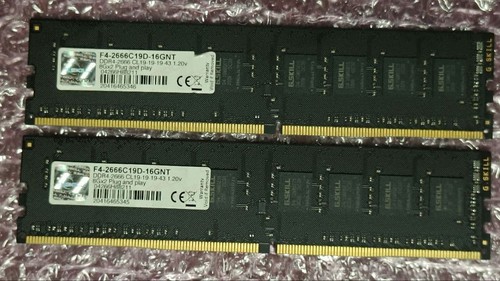 G.Skill 16 GB (2 x 8 GB) DDR4-2666 Desktop-Speicher-RAM-Module