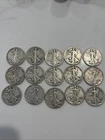 Lot Of 46 90% Silver Liberty/Franklin/Kennedy Halves ($23.00 Face)