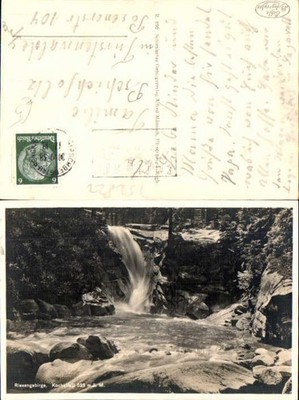 752822 Riesengebirge Kochelfall Hirschberg Jelenia Góra gel Fürstenwalde