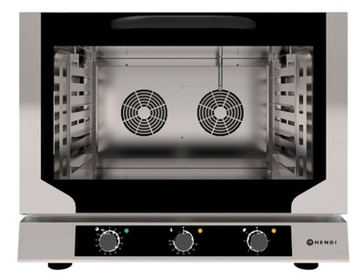 Heißluftofen mit Beschwadung, HENDI, 400V/6400W, 783x755x(H)634mm