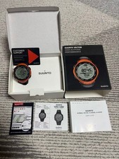 SUUNTO VECTOR Digital Watch Orange 3ATM Altimeter Barometer Compass