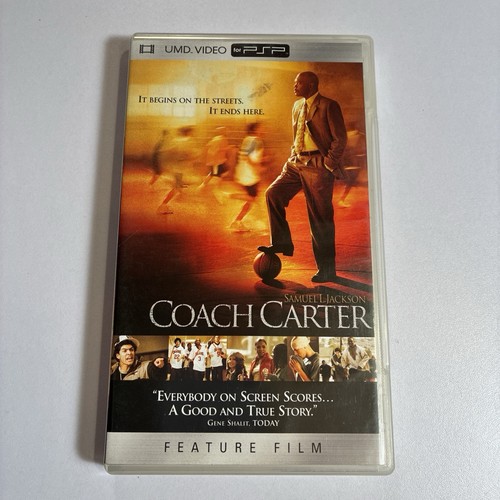 Coach Carter UMD Movie (Sony PSP) UMD Disc & Case - TESTED