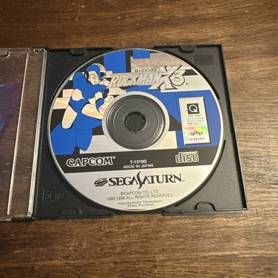 Rockman X3 Megaman (Sega Saturn Japan) Tested - Authentic