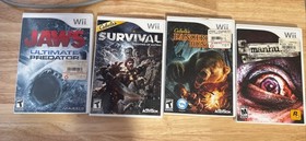 Nintendo Wii Lot Includes Console & 15 Games (Tested) See Pictures