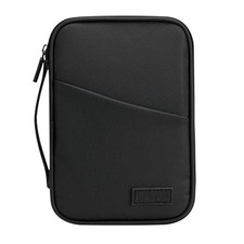 Waterproof Travel Passport Holder for Family,RFID Blocking Passport Black