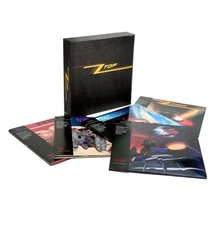 ZZ TOP 5 LP BOX  #ed RHINO HIGH FIDELITY AUDIOPHILE SEALED 2000 ONLY 1979-1990
