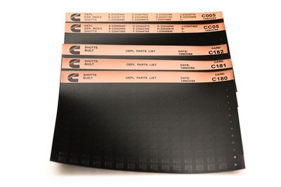 1994 Shotts OEPL Parts List & ESN Index Lot Of 5 Microfiche