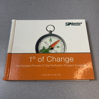1 Degree Of Change Standard Process 21-day Purification Program Cookbook 3rd Ed