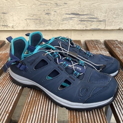 Salomon Ellipse Cabrio Womens USA Blue Sandal Ugly Sneaker Shoes Gorpcore Trail