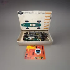 Vintage COX BRM Formula 1 1:24 Slot Racer Slot Car 9200:798 Used EXTRA Parts!