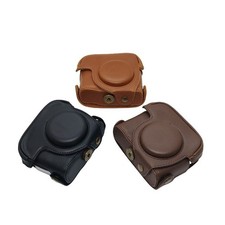 Retro P U Camera Protective Case For Canon For G16 With Strap