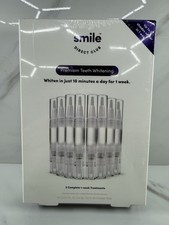 Smile Direct Club Premium Teeth Whitening 8 Pack Gel Pens 10 min-day for 1 week.