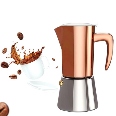#ad Stainless Steel Moka Pot Espresso Maker 6 Cups 10oz 300ml Italian Stoveto... $37.00