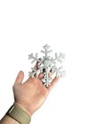 2 Pcs Goth Skull Snowflake Christmas Ornaments – Alternative Tree Décor