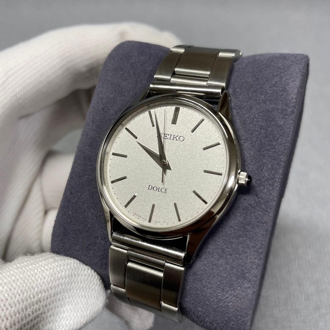 Extremely Beautiful SEIKO DOLCE Wristwatch SACM171 8J41 0AJ1  from Japan image 6