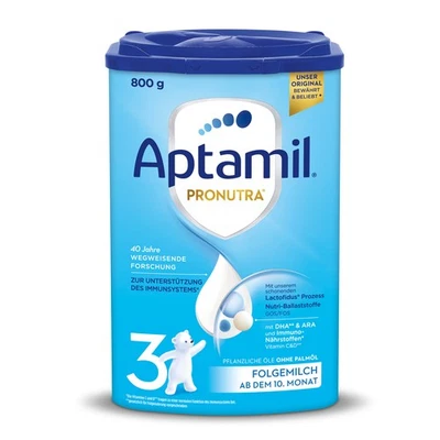 DANONE DEUTSCHLAND GMBH Aptamil Pronutra 3 Folgemilch 6x800g – Vorratspack Pulver Babynahrung