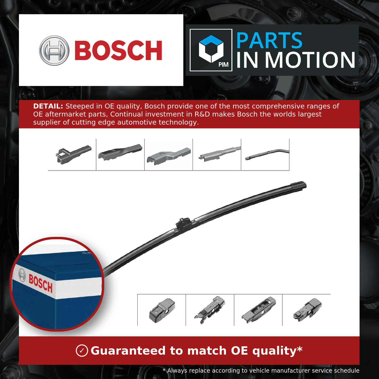 Bosch Ap20u Aerotwin 'Wiper Blade' (Single), 20-Inch/ 500 Mm - Image 7