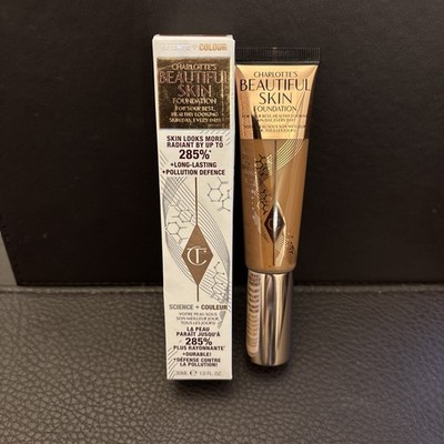 Charlotte Tilbury Beautiful Skin Foundation 14 Cool Froid 30ml Tiny Dent in Box