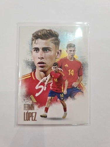 Futera Fx 2 2025 Fermin Lopez Spain Barcelona Card Mint