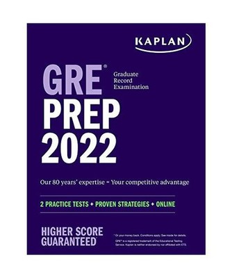 GRE Prep 2022: 2 Practice Tests + Proven Strategies + Online: 2 Practice Tests +