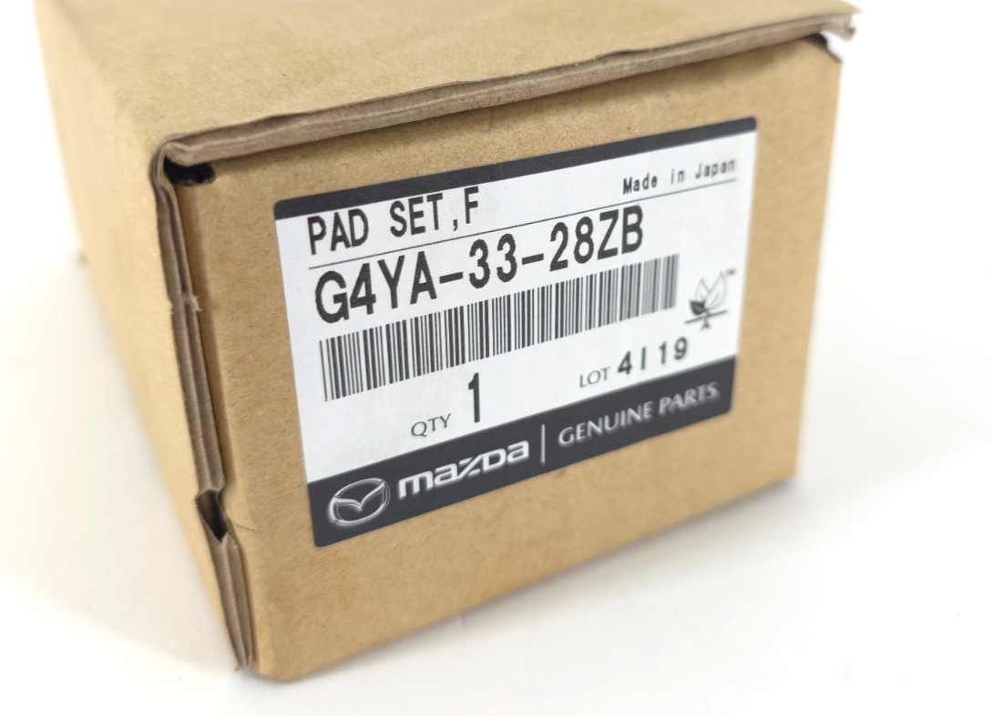 Genuine OEM Mazda G4YA-33-28ZB Front Brake Pad Set 2014-2021 6 | eBay