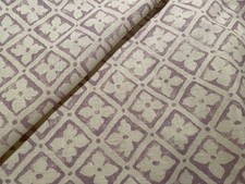 China Seas QUADRILLE Puccini Lavender Tinted 100 Linen Fabric 400 Retail  BTY