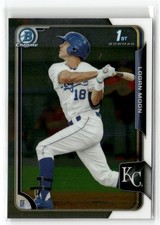 2015 Bowman #BCP10 Logan Moon Chrome Prospects