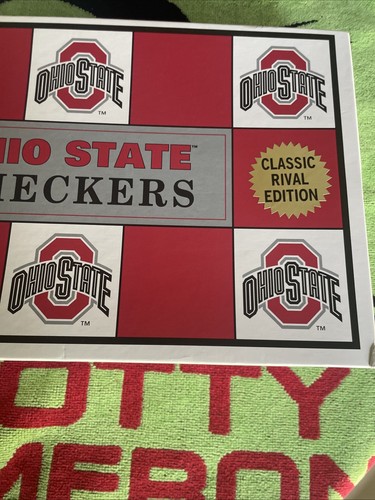 Ohio State Buckeyes Checkers Juego Colegial Licenciado Nuevo De Colección 1994 - Imagen 2 de 5