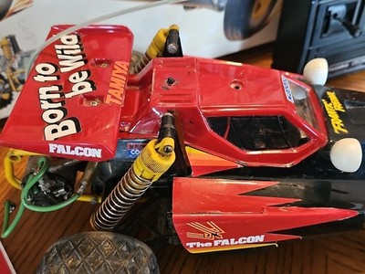 Tamiya The Falcon Radio Controlled Car RC #5805 1:10 Scale Vintage