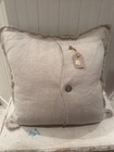 RACHEL ASHWELL Shabby Chic Couture Emroidered “Love Dove” Pillow 20”x20” — photo 2