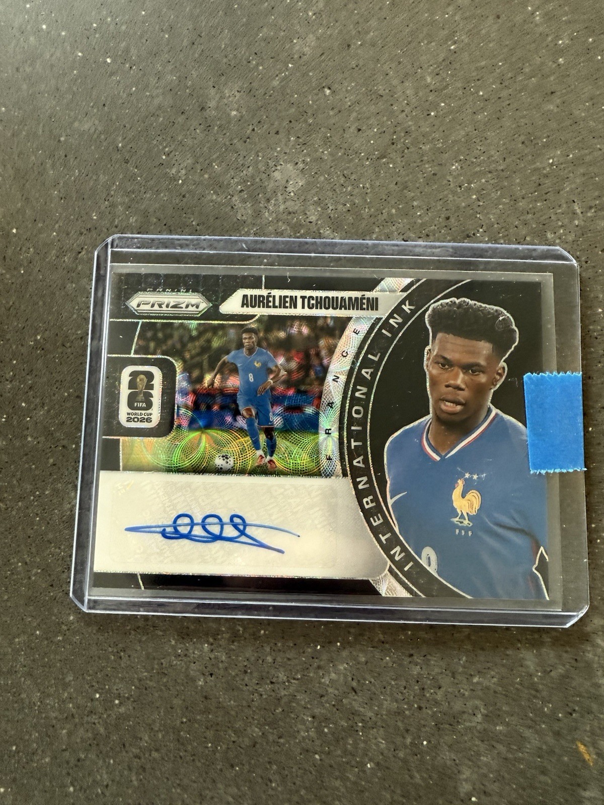 2026 prizm World Cup Choice Aurelien Tchouameni 1/1 Auto