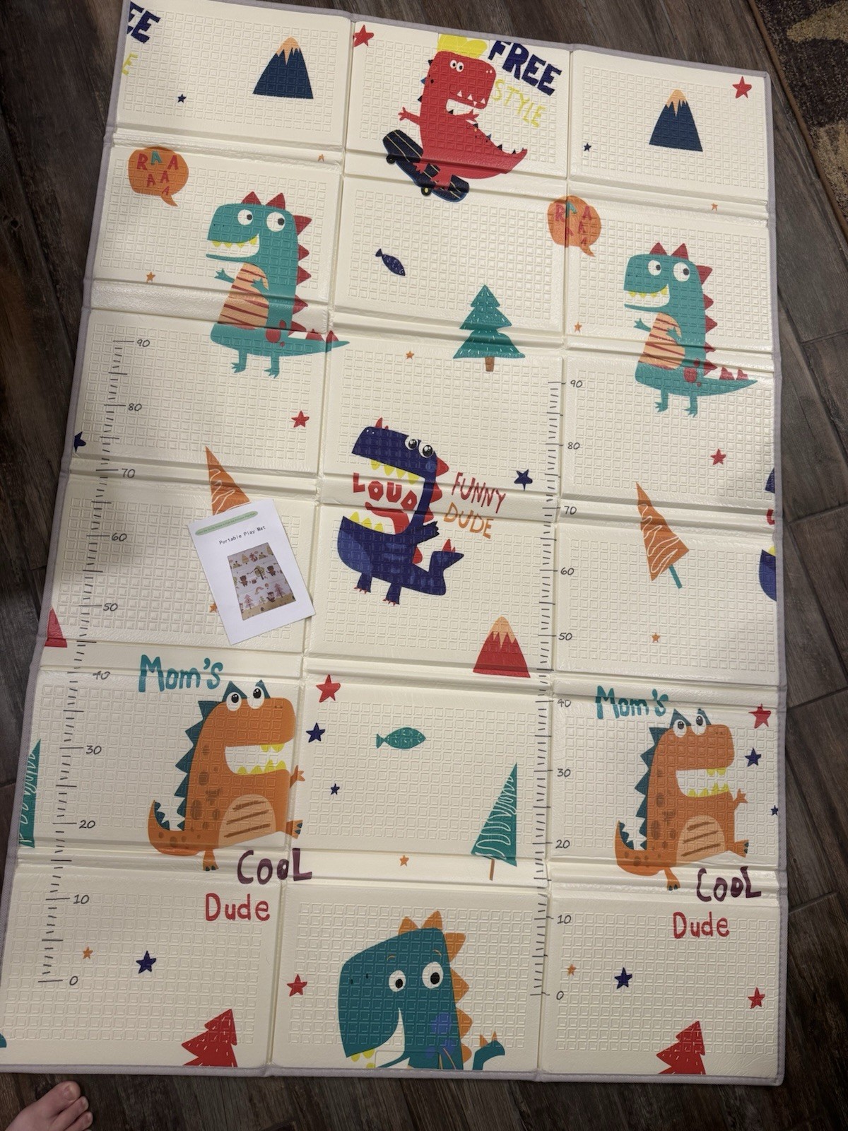 Fshibile Baby Play Mat Extra Large Thick   74" × 50“ 