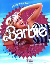 Greta Gerwig, Michael Cera, Mark Ronson & Noah Baumbach "Barbie" SIGNED Photo