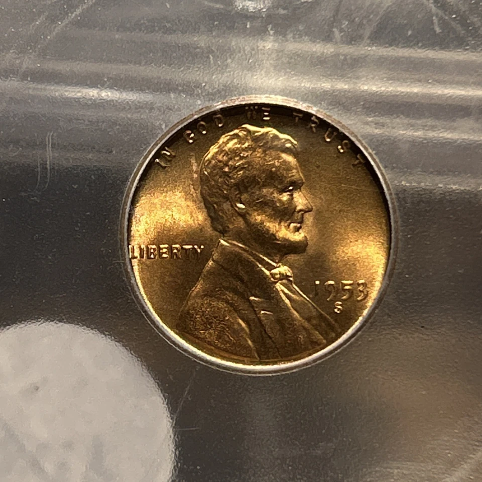 1953-S Lincoln Wheat Cent - ICG MS67+ RD - Scare Nice Coin High Grade - Image 2 of 4