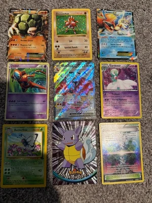 pokemon card lot - Shiny Charizard ex shadowless base set Hitmonchan topps LT - Image 1 of 4