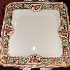 2 Vintage Sutherland Bone China Square Cake/Sandwich Plates